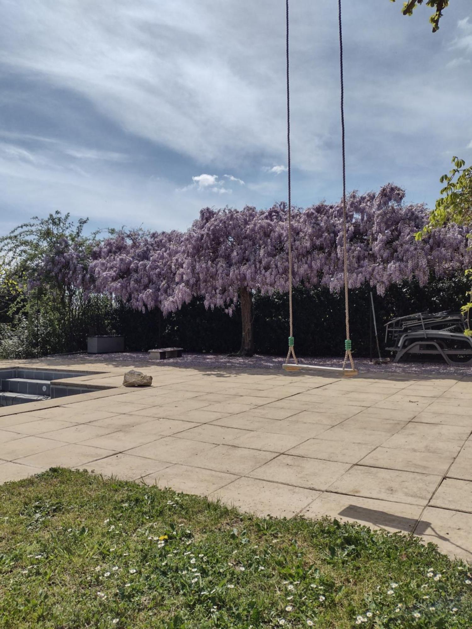 Gite Cocooning Avec Piscine Bouge-Chambalud Exterior foto